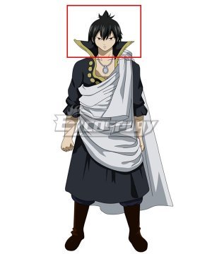 The Black Wizard Zeref Dragneel Black Cosplay