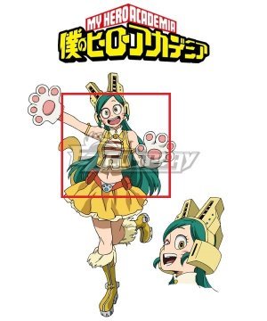 My Hero Academia Boku No Hero Akademia Pussy Cat Ragdoll Green Cosplay