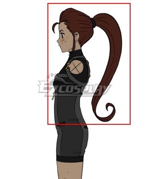 Ilia Amitola Red Brown Cosplay