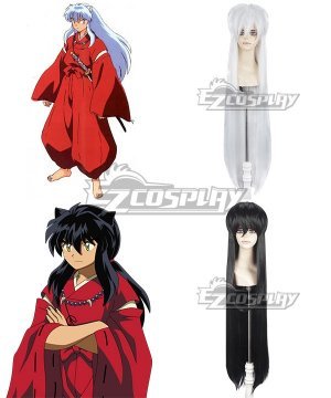 Inuyasha White / Black Cosplay