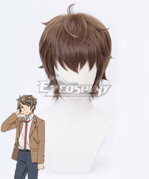 Seishun Buta Yarou wa Bunny Girl Senpai no Yume wo Minai Sakuta Azusagawa Brown Cosplay