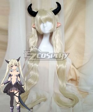 Isekai Maou To Shoukan Shoujo Dorei Majutsu Klem Light Yellow Cosplay  - Only