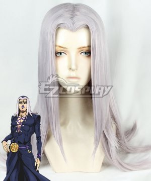 JoJos Bizarre Adventure Vento Aureo Golden Wind Anime Edition Leone Abbacchio Grey Cosplay