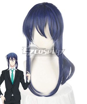 Ogami Banri Blue Black Cosplay