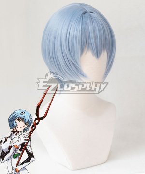 EVA Neon Genesis Evangelion Rei Ayanami Sky Blue Cosplay