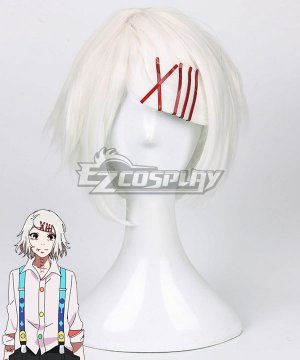 Tokyo Guru Juuzou Suzuya Silver White Cosplay