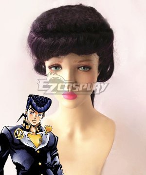 JoJos Bizarre Adventure: Diamond Is Unbreakable Josuke Higashikata Dark Purple Cosplay