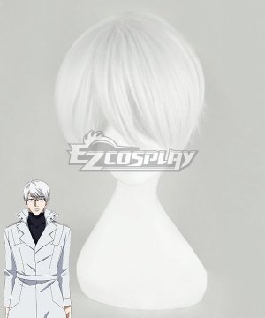 Kishou Arima Silver White Cosplay