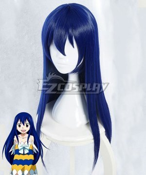 Wendy Marvell Blue Long Cosplay