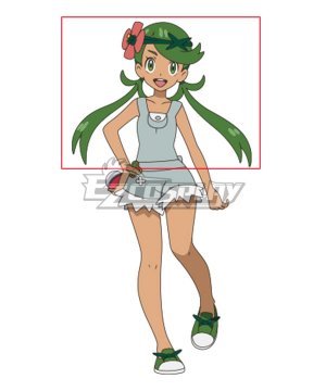 Sun and Moon Mallow Green Cosplay