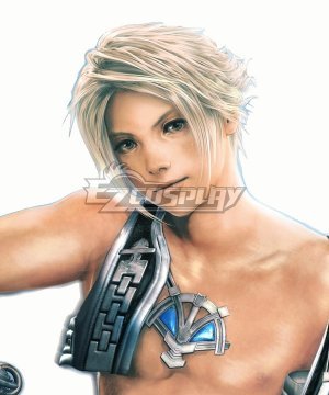 Final Fantasy XII  FF12 Vaan Silver Cosplay Wig