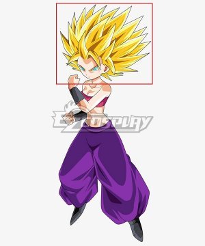 Caulifla Super Saiyan Golden Cosplay