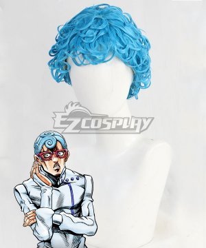 JoJos Bizarre Adventure: Vento Aureo Golden Wind Ghiaccio Blue Cosplay