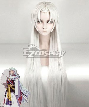 Sesshomaru Silver White Cosplay