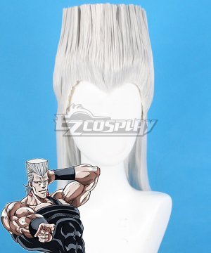  Stardust Crusaders Jean Pierre Polnareff Silver Cosplay