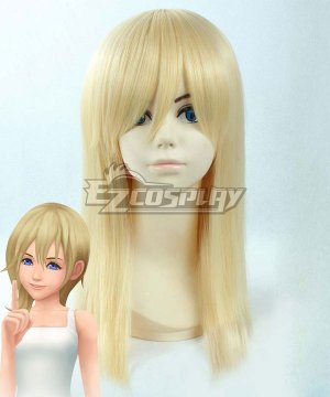 Kingdom Hearts III Kingdom Hearts 3 Namine Golden Cosplay Wig