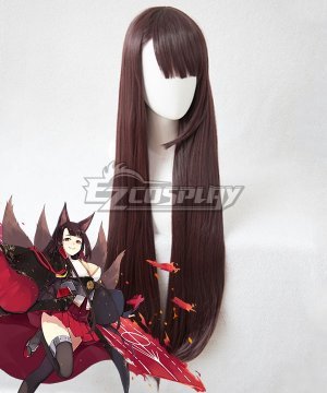 Azur Lane Akagi Brown Cosplay Wig