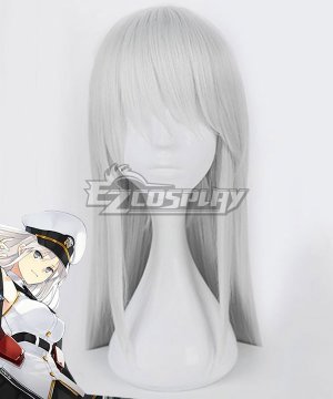 Azur Lane Enterprise Silver Cosplay Wig