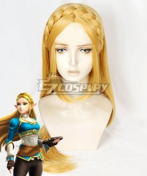  Breath Of The Wild Princess Zelda Golden Yellow Cosplay