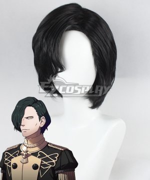  Three Houses Hubert Black Cosplay