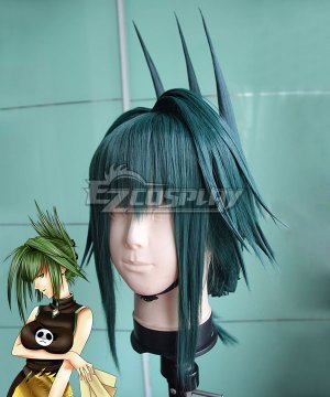 Shaman King Tao Jun Green Cosplay Wig