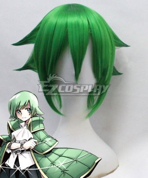 Shaman King Lyserg Diethela Green Cosplay Wig