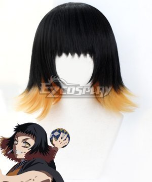 Demon Slayer: Kimetsu No Yaiba Susamaru Black Golden Cosplay