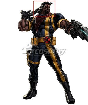Marvel X-Men Lucas Bishop Black Cosplay