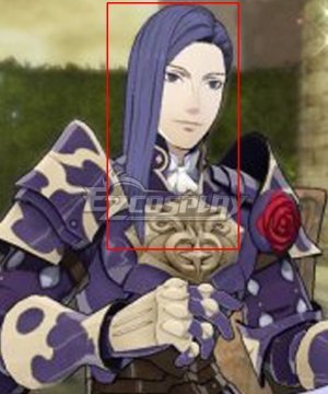 Three Houses Lorenz Hellman Gloucester Time Skip Purple Cosplay