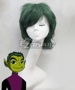 DC Teen Titans Beast Boy Deep Green Cosplay