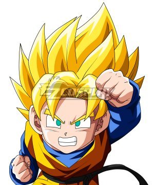 Son Goten Super Saiyan Golden Cosplay