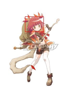 Magia Record: Puella Magi Madoka Magica Side Story Magireco Kaede Akino Red Cosplay