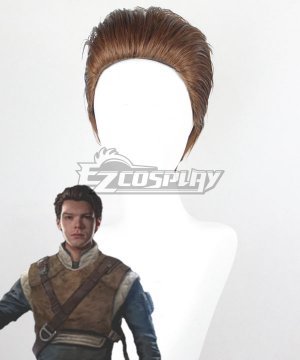 Star Wars Jedi: Fallen Order Cal Kestis Brown Cosplay Wig