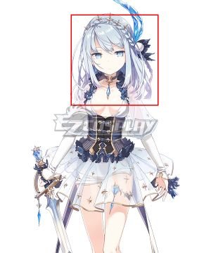 Magia Record: Puella Magi Madoka Magica Side Story Magireco Masara Kagami Blue Cosplay Wig