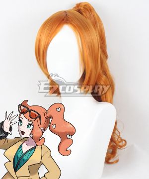 Sword and Pokemon Shield Sonia Orange Cosplay