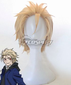 Kekkai Sensen Black the King of Despair Zetsubou ou William Macbeth Golden Cosplay