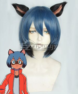 BNA Brand New Animal Michiru Kagemori Blue Black Cosplay