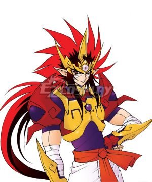 Zenki Black Red Cosplay