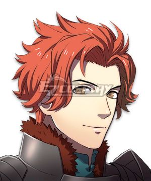 Three Houses Sylvain 5 Years Timeskip Orange Cosplay