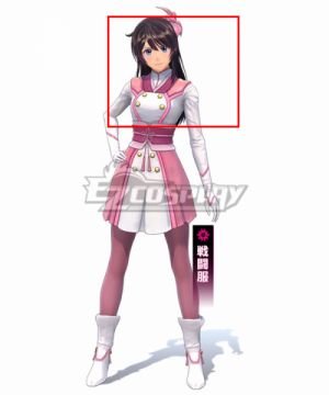 Shin Sakura Taisen Sakura Amamiya Black Cosplay