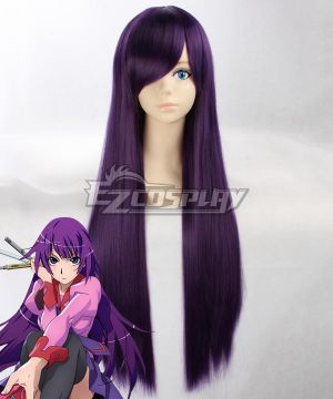 Hitagi Senjogahara Purple Cosplay