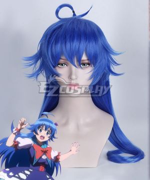 Welcome to Demon School! Iruma-kun Idiol Iruma Suzuki Irumi Blue Cosplay Wig