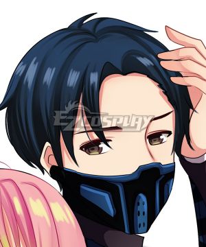 Demon Slayer: Kimetsu No Yaiba Custom Character Maikeru Nyuhausu Black Cosplay