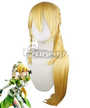 Alicization SAO Kirigaya Suguha Leafa Golden Cosplay