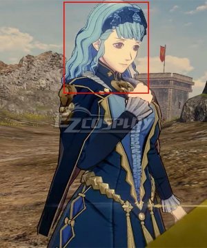 Fire Emblem Warriors: Three Hopes Marianne Blue Cosplay Wig