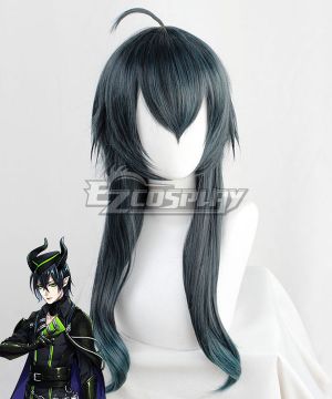 Disney Twisted Wonderland Malleus Draconia Deep Green Cosplay