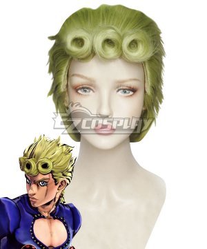 JoJos Bizarre Adventure: Eyes of Heaven Giorno Giovanna Green Cosplay