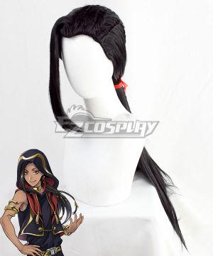 Disney Twisted Wonderland Scarabia Jamil Viper Black Cosplay