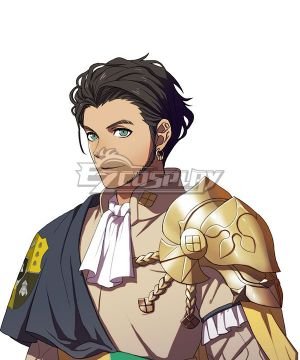  Three Houses 5 Years Claude Von Regan Timeskip Black Cosplay  - Only