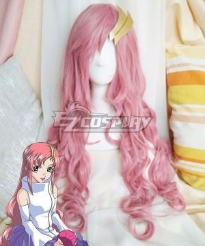 SEED Lacus Clyne Pink Cosplay  - B Edition